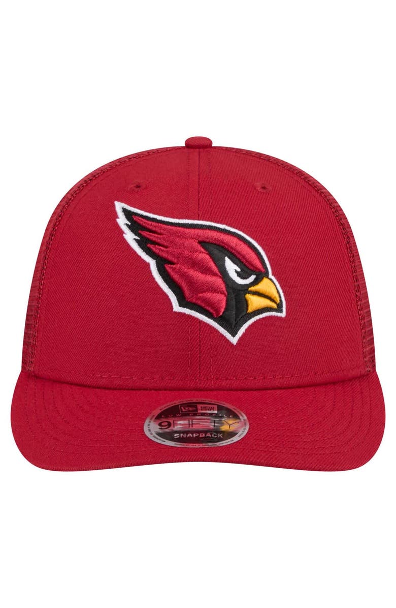 New Era Men's New Era Cardinal Arizona Cardinals Low Profile 9FIFTY Snapback Hat, Alternate, color, Cardinal