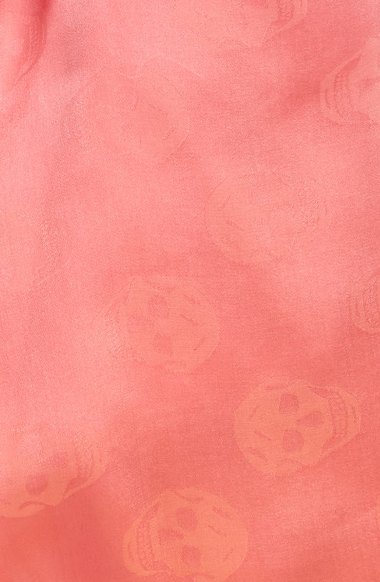 McQueen Alexander McQueen Biker Gradient Silk Shawl, Alternate, color,