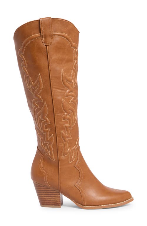 Billini Udel Cowboy Boot In Brown