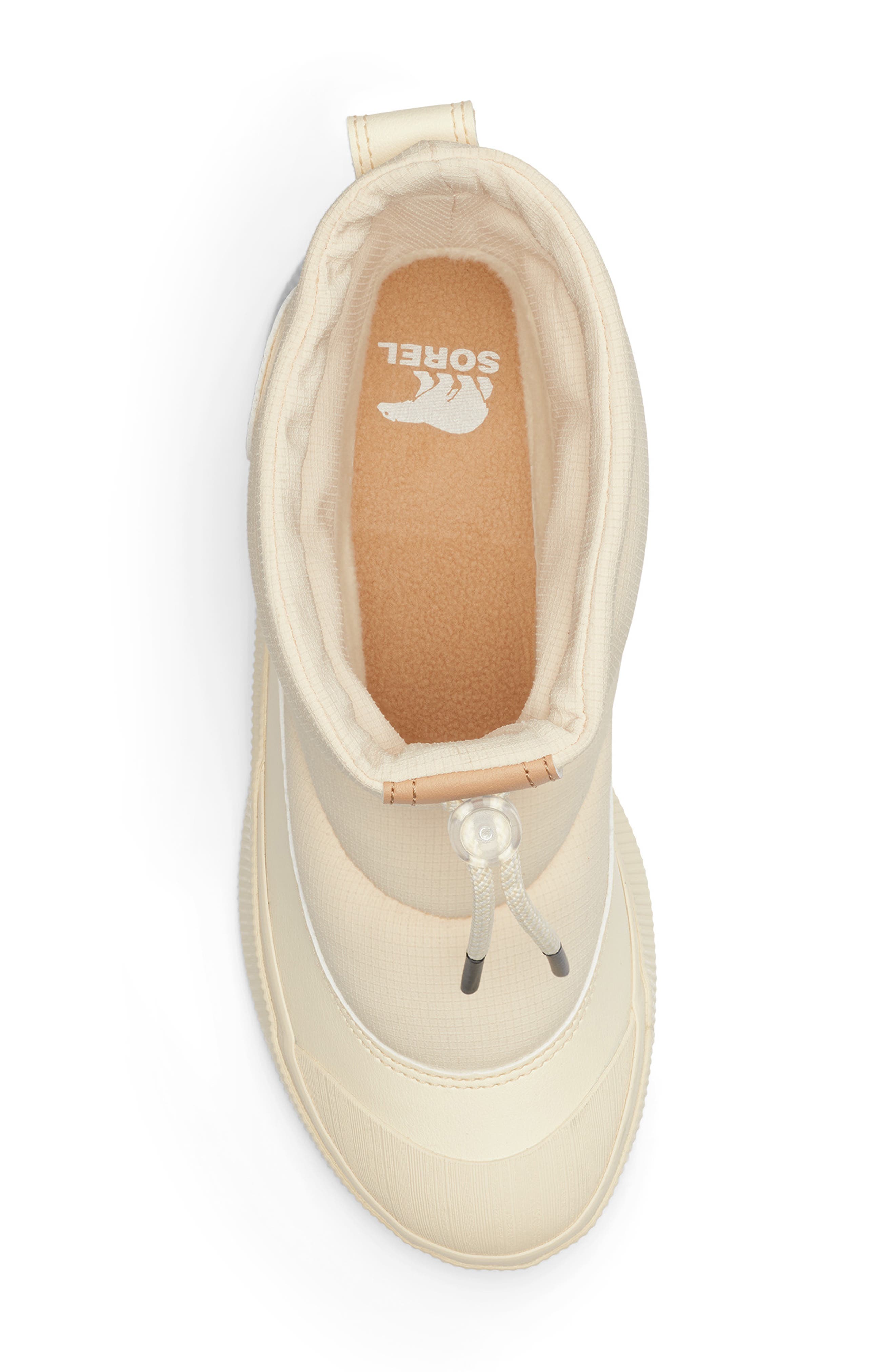 SOREL Out N About IV Puffy Lace-Up Waterproof Boot, Alternate, color, Honey White/ Canoe