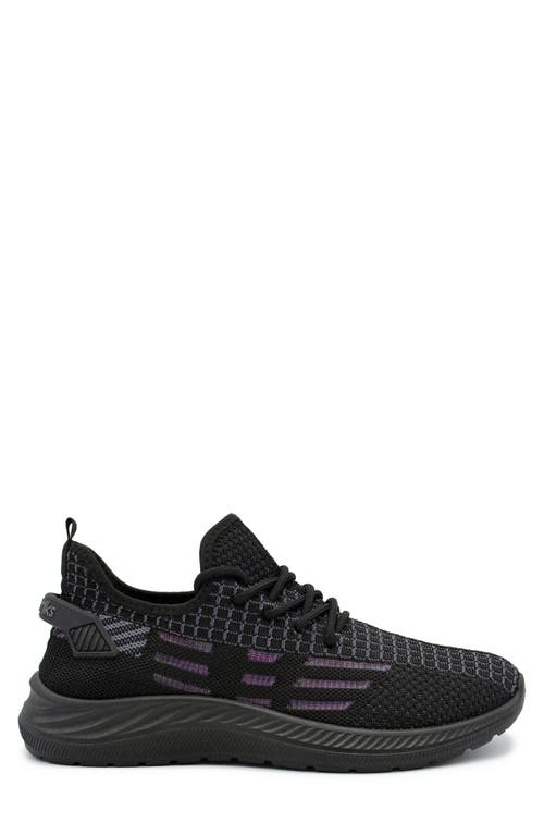 Akademiks Flux Slip-on Sneaker In Black