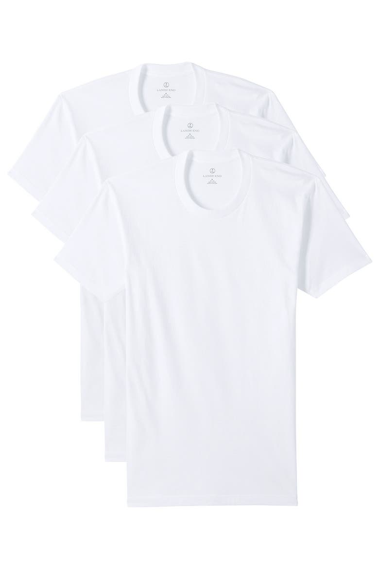 Crewneck Undershirt 3 Pack, Alternate, color, White