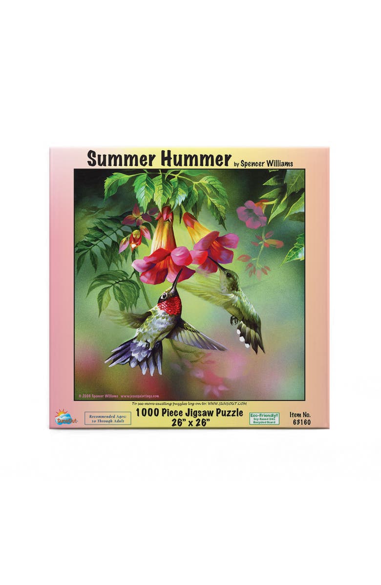 Sunsout Summer Hummer 1000 piece Jigsaw Puzzle for Adults, Alternate, color, Multicolor