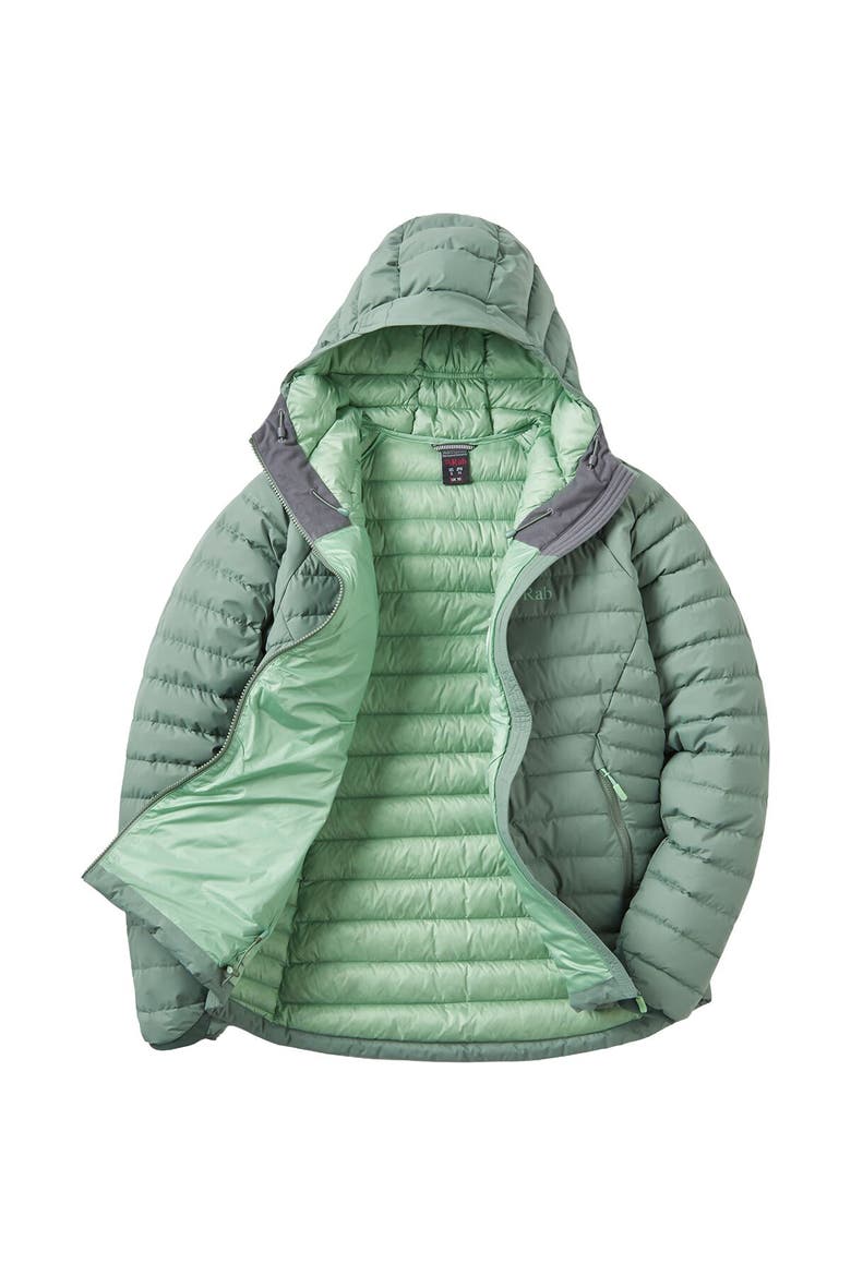 Microlight Windstopper Hoodie - Women's, Alternate, color, Dark Fig Green