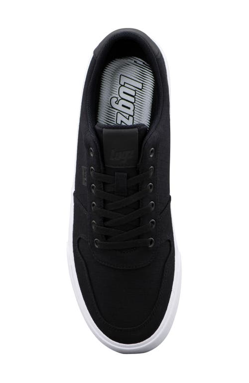 Lugz Vine Sneaker In Black/white