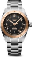 Longines Spirit Zulu Time 1925 GMT Automatic Bracelet Watch, 39mm
