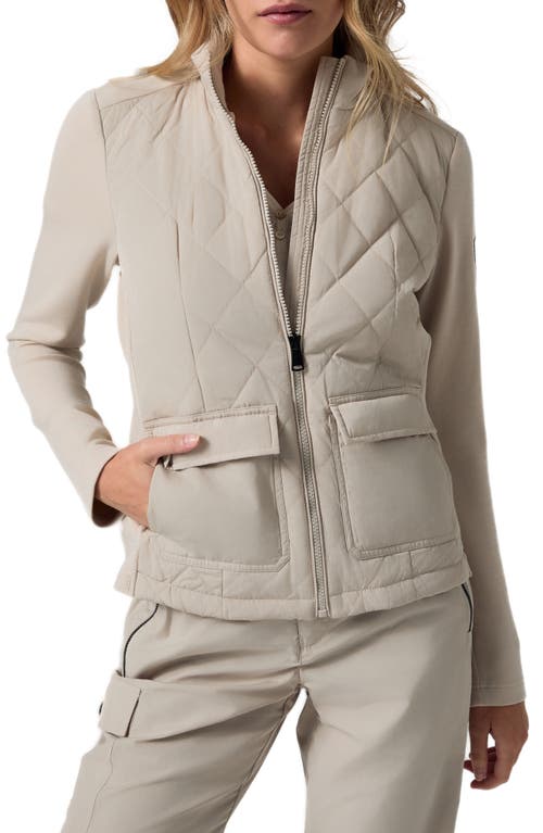 Alp N Rock Kara Water Repellent Hybrid Jacket In Pumice
