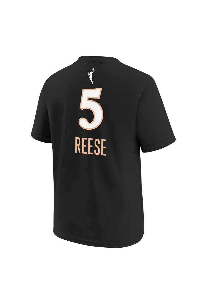 Youth Nike Angel Reese Black Atlanta Dream Rebel Edition Name & Number T-Shirt, Alternate, color, Black