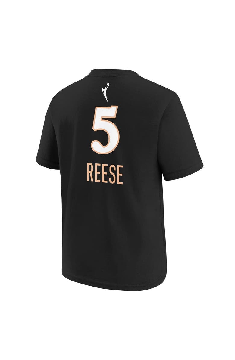Nike Youth Nike Angel Reese Black Atlanta Dream Rebel Edition Name & Number T-Shirt, Alternate, color, Black