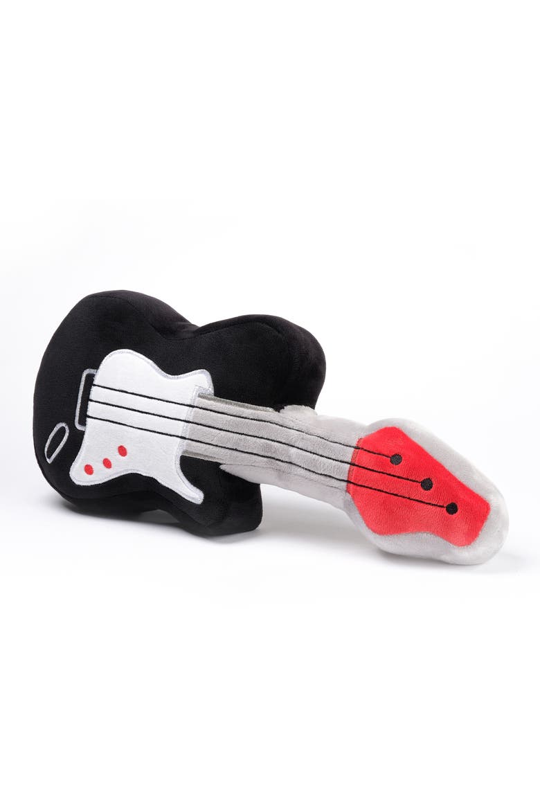 Rock Star Plush Guitar Instrument Stuffed Toy, Alternate, color, Black