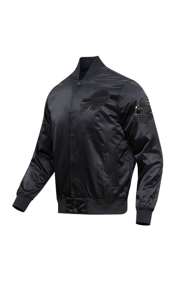 Men's Pro Standard Josh Allen Black Buffalo Bills Player Full-Snap Jacket, Alternate, color, Black
