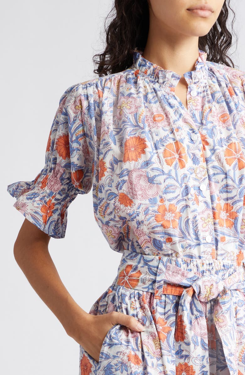 MILLE Marnie Floral Ruffle Top, Alternate, color,