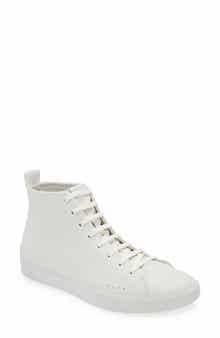 BOSS Zero Hi-Top Leather Sneaker