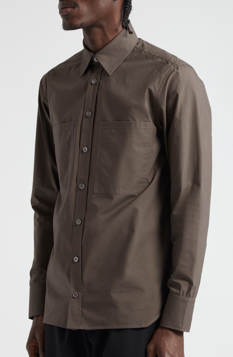 JKEEFER Stabb Button-Up Shirt, Alternate, color, Oxidized