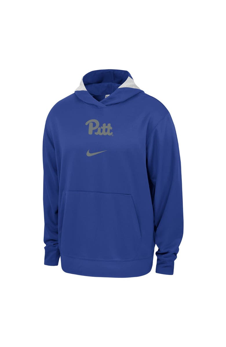 Nike Men's Nike Royal Pitt Panthers Basketball Spotlight Performance Pullover Hoodie, Alternate, color, 