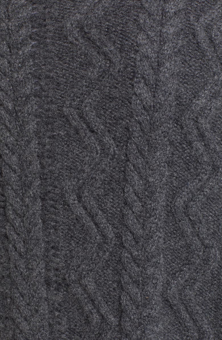 Nordstrom Signature Cashmere Open Poncho, Alternate, color, 