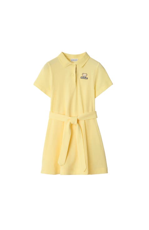 Cotton Polo Shirt Dress