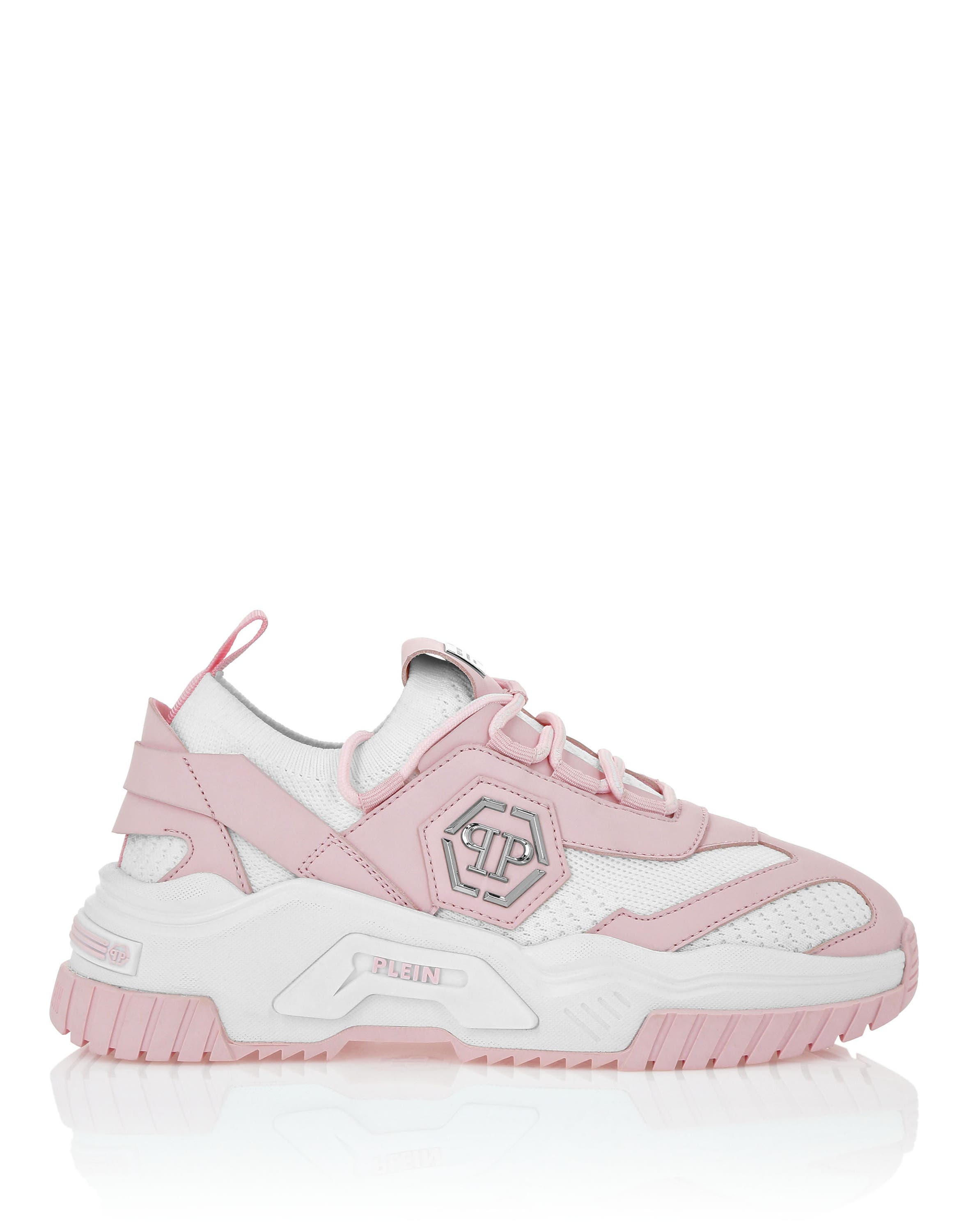 Low-Top Sneakers Predator Unisex, Alternate, color, white/rose