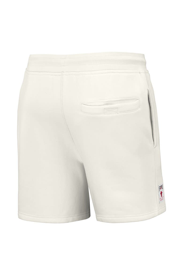 Men's NBA x Staple Cream Chicago Bulls Heavyweight Fleece Shorts, Alternate, color, Cream
