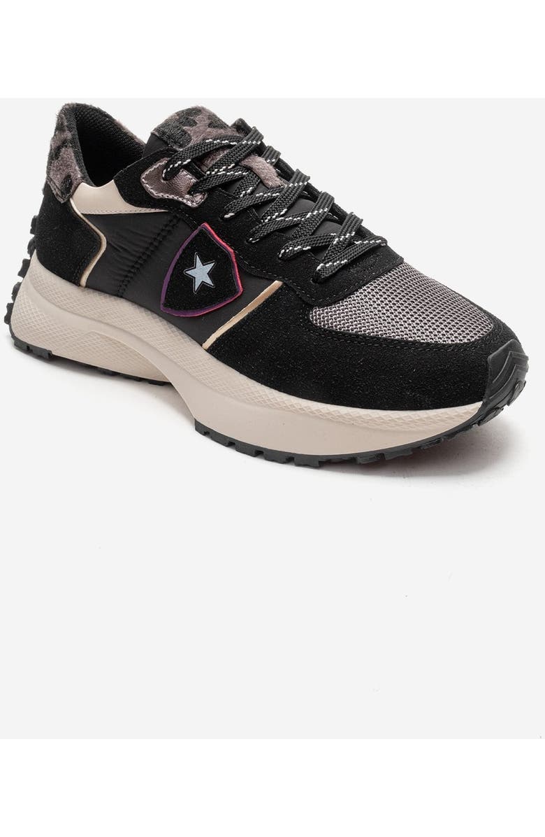 Prologue Shoes Biella Sneaker, Alternate, color, Black Suede