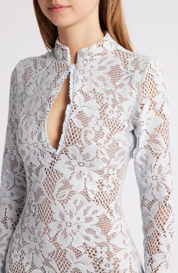 Brianna Long Sleeve Lace Body-Con Minidress