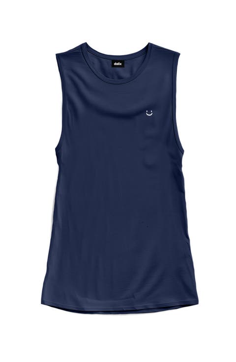 Womens Lil Smile Muscle Tank