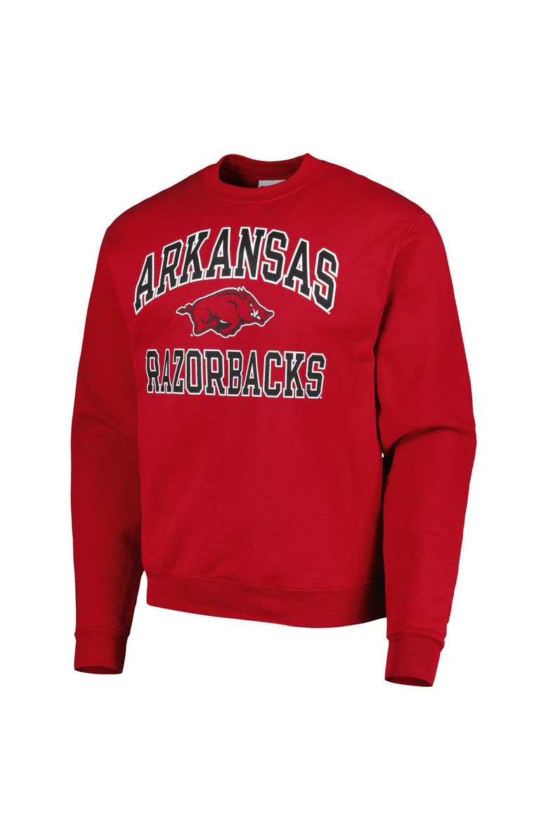 Champion Men's Champion Cardinal Arkansas Razorbacks High Motor Pullover Sweatshirt, Alternate, color,