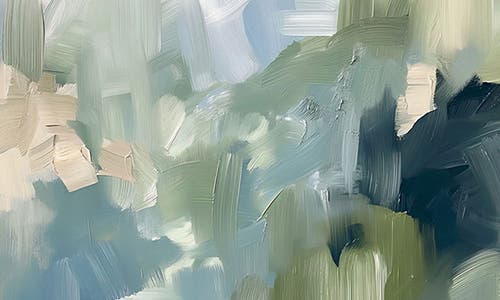 Wynwood Studio Minted Brush Canvas Wall Art In Multi