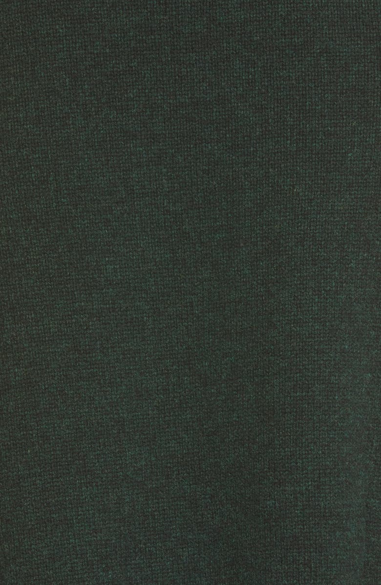 Maison Margiela Distressed Side Slit Stretch Wool Sweater, Alternate, color, 