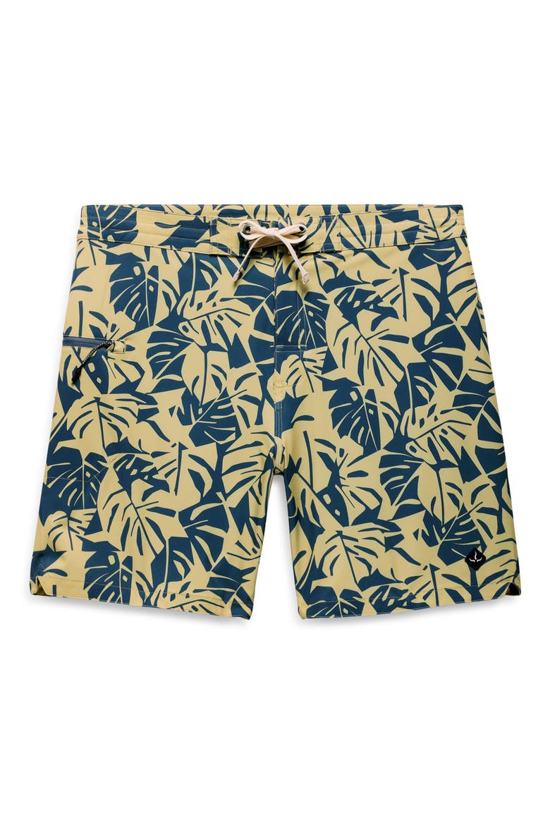 Fenton Board Shorts, Alternate, color, JACKFRUIT MONSTERA