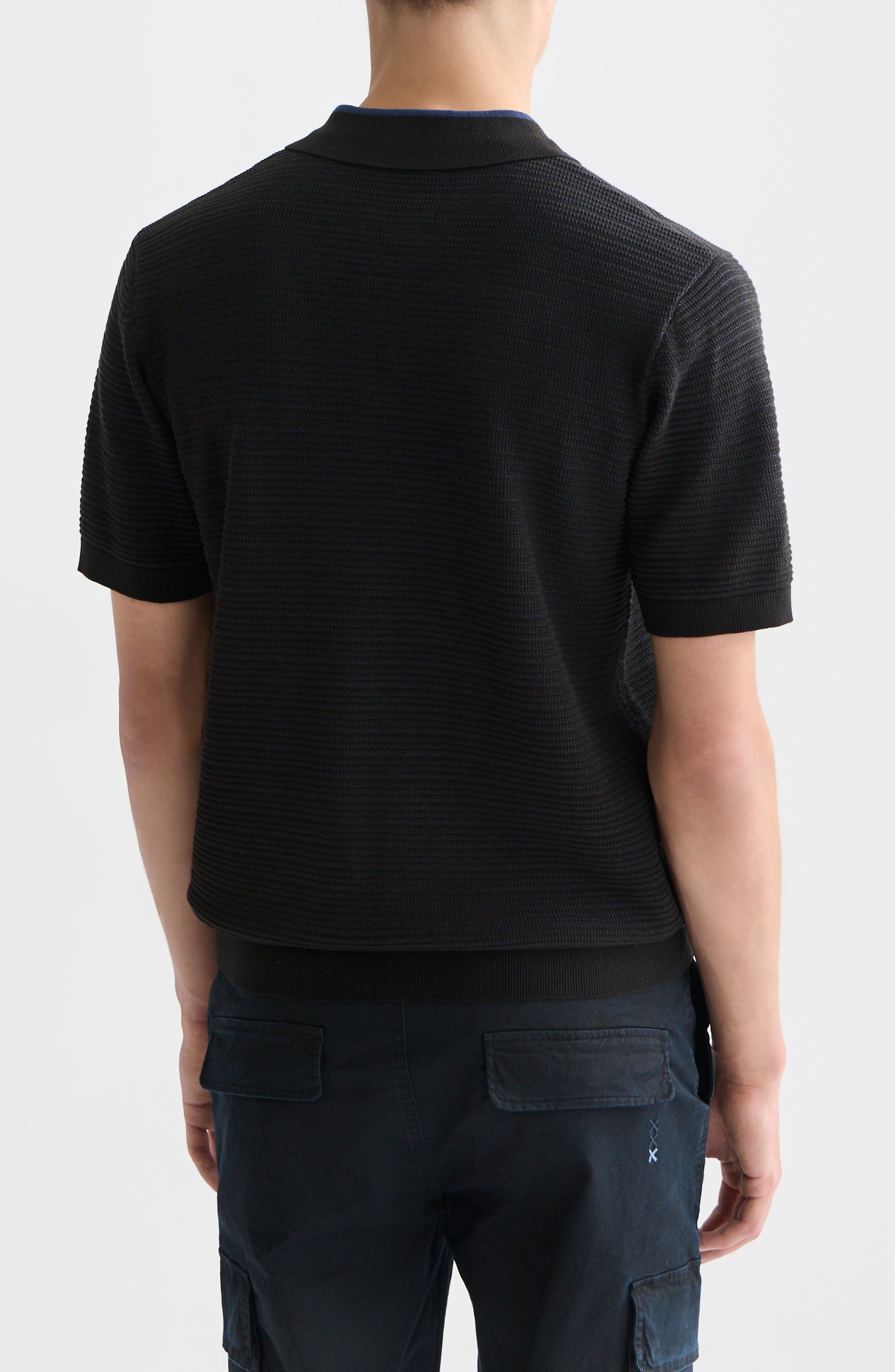 Structured Cotton Polo - image 2