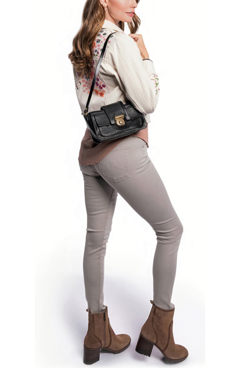 OLD TREND Camellia Convertible Crossbody Bag, Alternate, color, Black