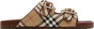 Burberry Check and Leather Urchin Sandals