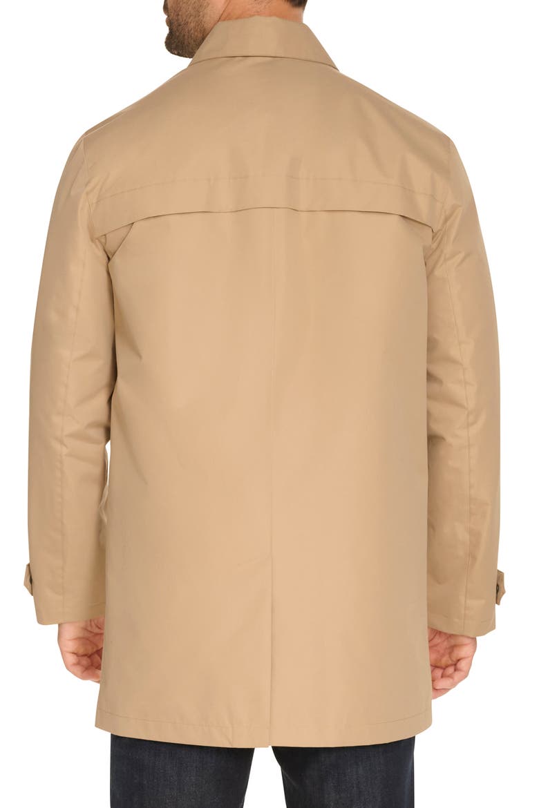 Water Resistant Classic Mac Coat, Alternate, color, KHAKI