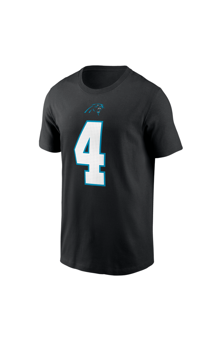 Nike Men's Nike Tetairoa McMillan Black Carolina Panthers Name & Number T-Shirt, Alternate, color, Black