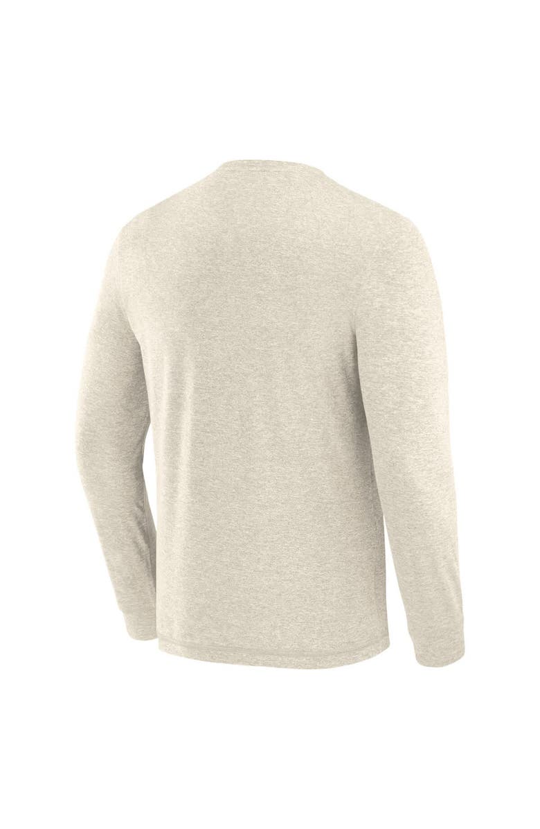 J. Palmer Men
s J. Palmer Cream San Francisco 49ers Four Down Long Sleeve T-Shirt, Alternate, color, Cream