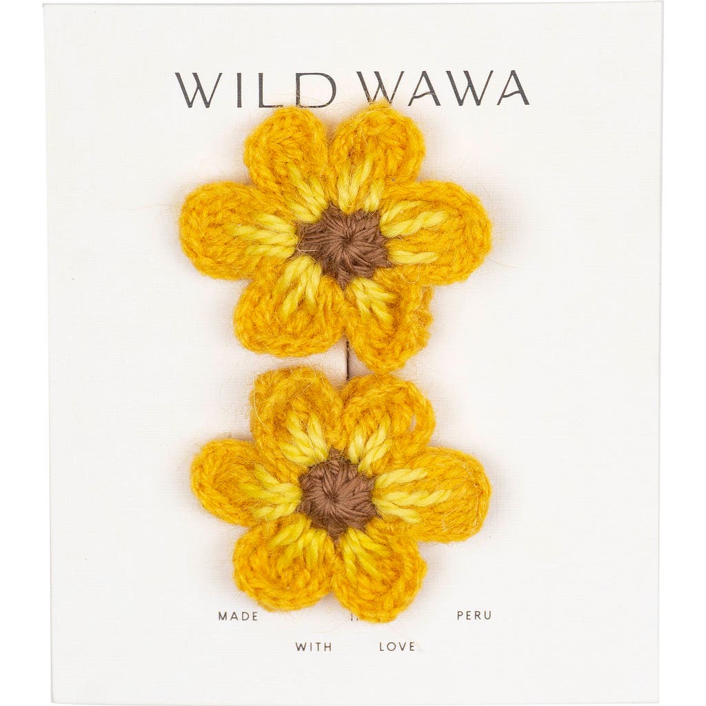Wild Wawa Crochet Clip Set