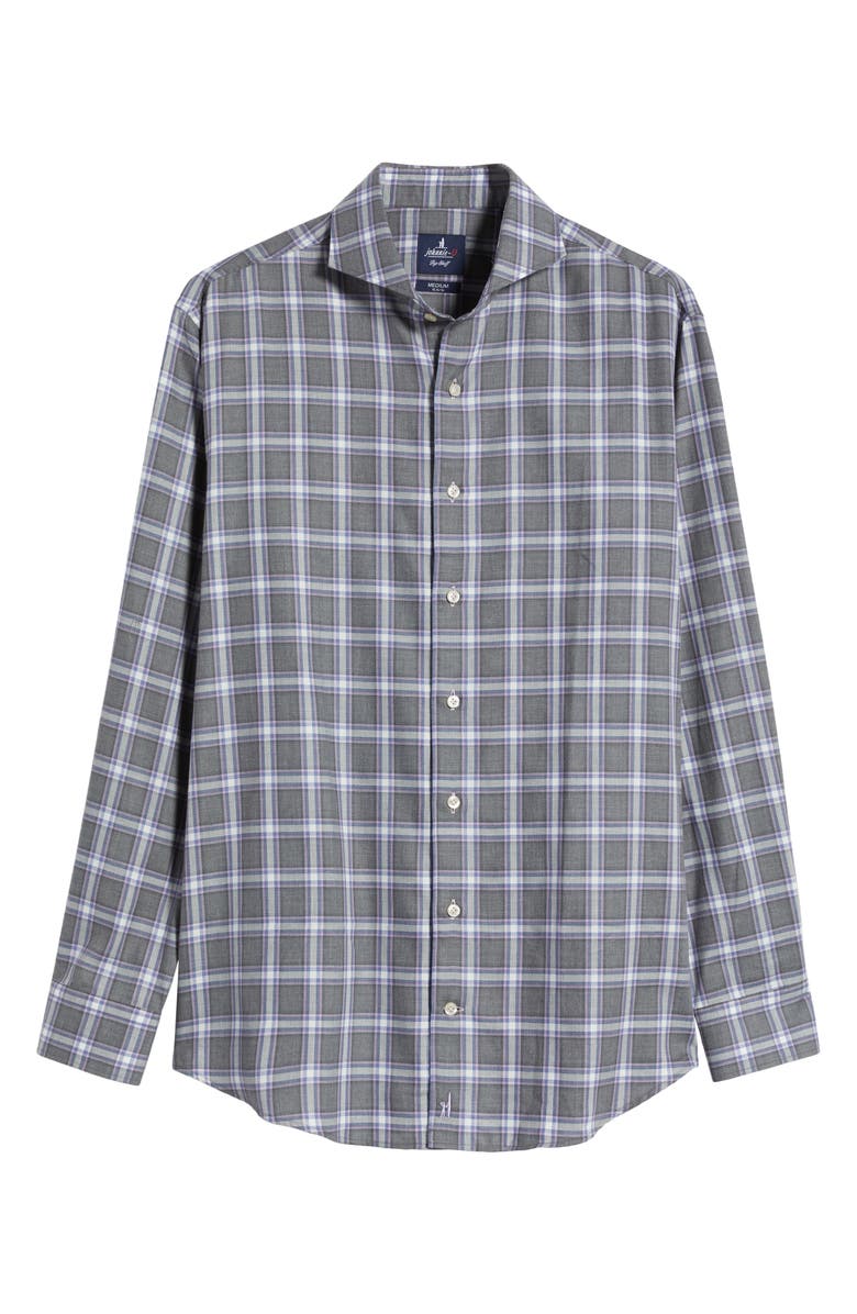 johnnie-O Trenton Check Cotton Button-Up Shirt, Main, color, 