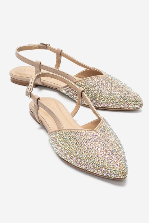 Rexton Embellished Slingback Pump