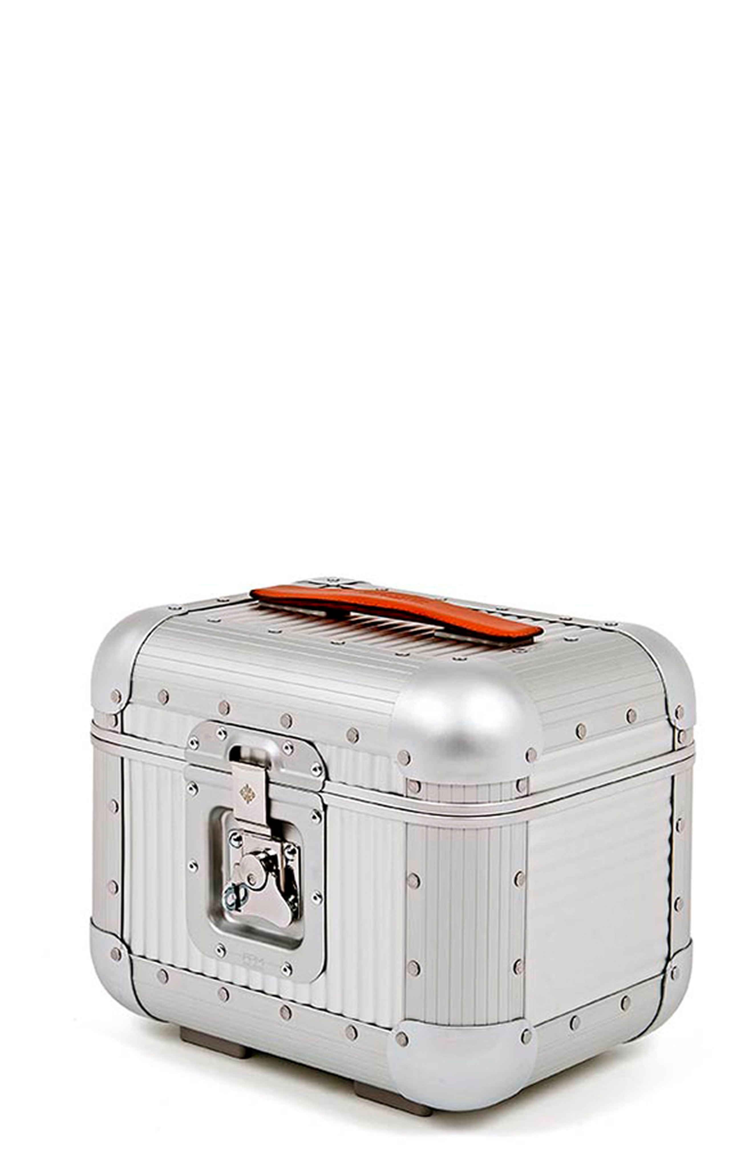 FPM - Fabbrica Pelletterie Milano - US Bank Vanity Case, Alternate, color, Moonlight Silver