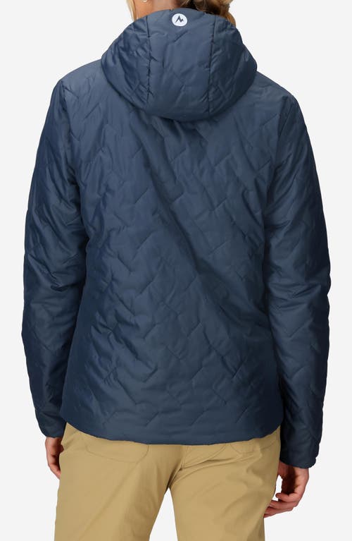 Marmot Monoquilt Hooded Jacket In Animal Print