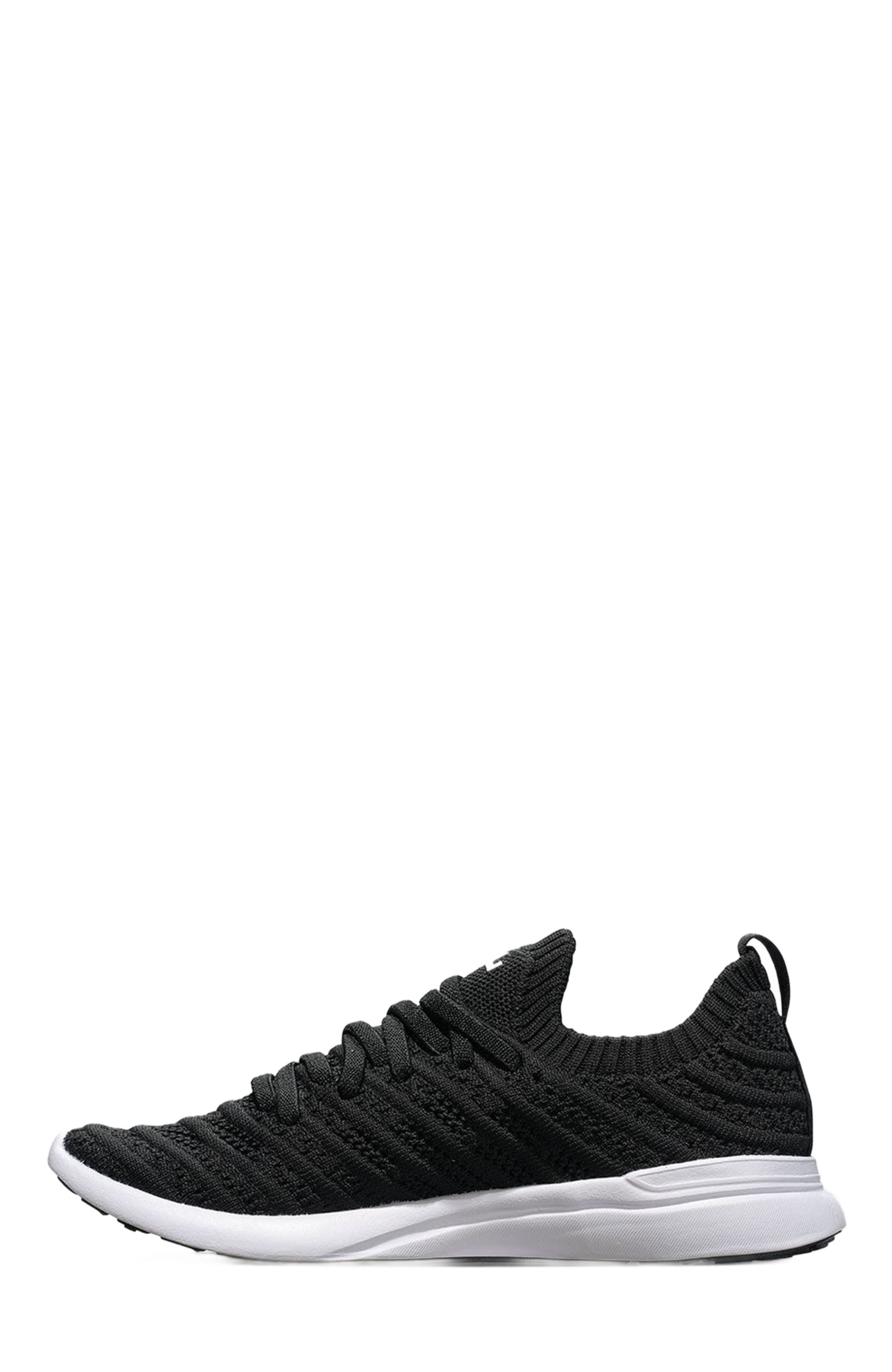 APL Youth's TechLoom Wave Sneakers, Alternate, color, Black / White