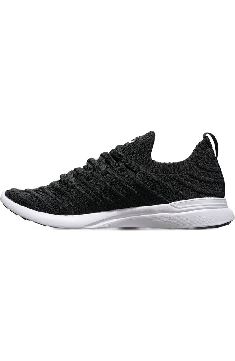 APL Youth's TechLoom Wave Sneakers, Alternate, color, Black / White