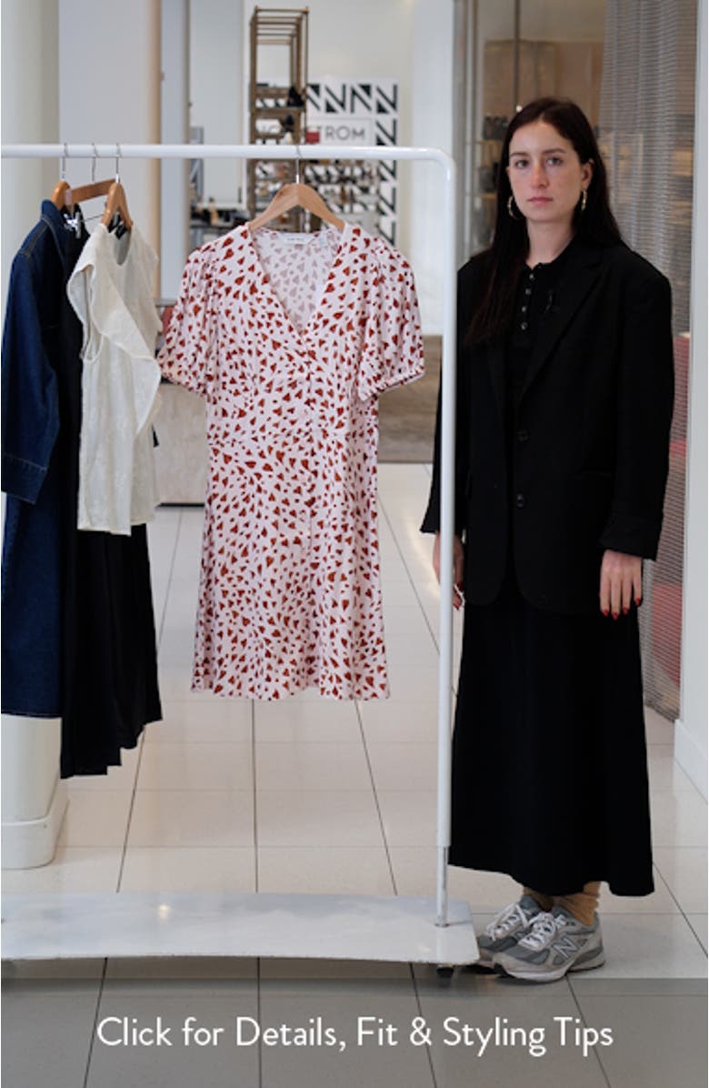 Heart Print Dress, sales video thumbnail