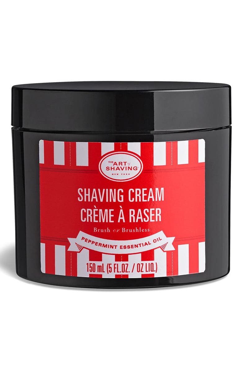 The Art of Shaving <sup>®</sup> 'Peppermint Essential Oil' Shaving Cream, Main, color, 