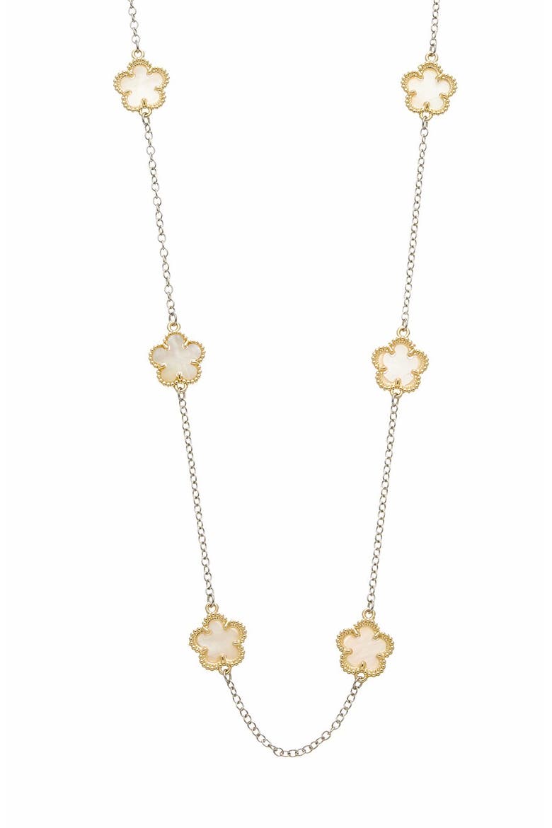 NECKLACE 321, Main, color, TWO TONE