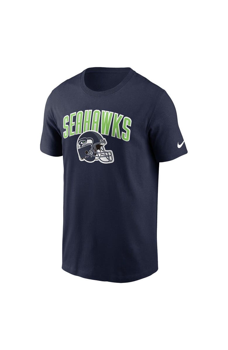 Nike Men's Nike College Navy Seattle Seahawks Team Athletic T-Shirt, Alternate, color, Navy