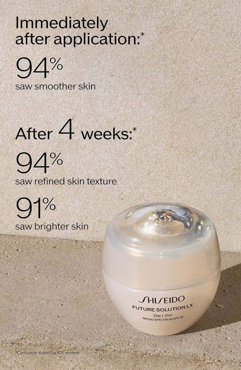 Shiseido Future Solution LX Total Protective Cream SPF 30, Alternate, color, Regular