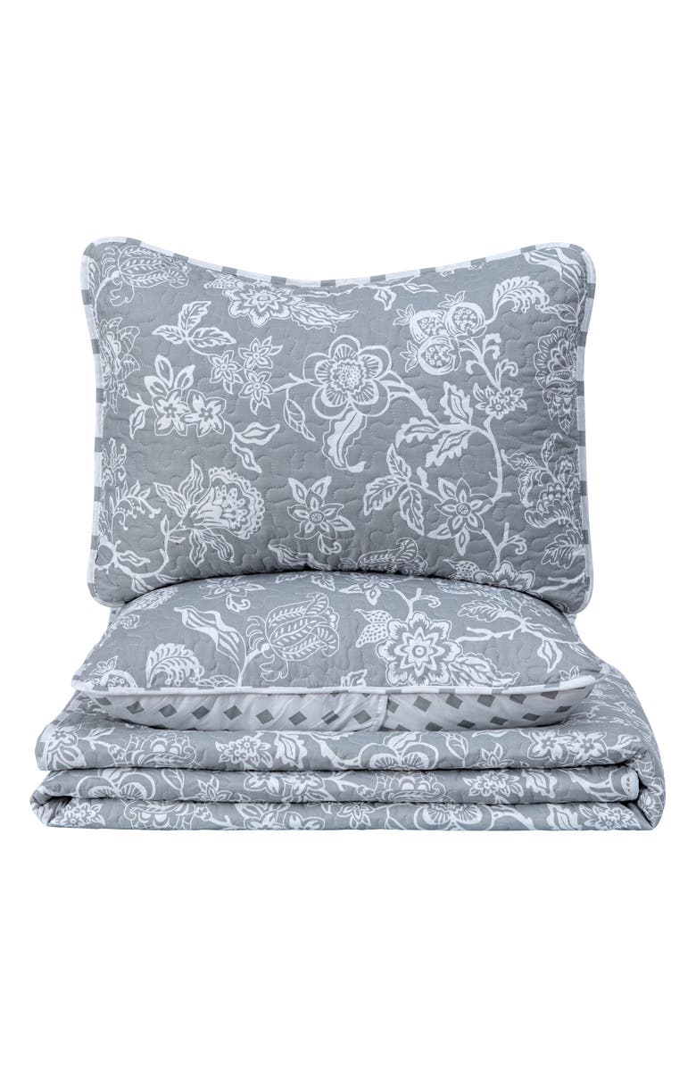 Woven & Weft Floral 3-Piece Quilt Set, Main, color, 