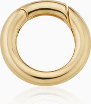 Oradina 14K Yellow Gold Connect Me Round Clasp